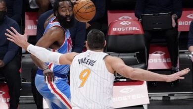 Photo of Harden realizon dyshifror të trefishtë në debutimin e tij me Netsat