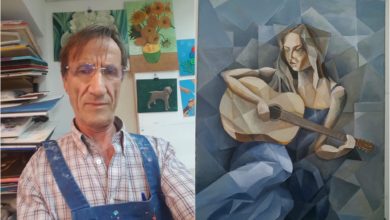 Photo of Interpretimi kubistik i profesorit nga Tetova në galerinë nacionale të Singaporit (VIDEO)