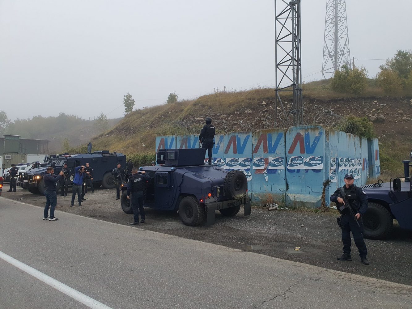 Reciprociteti i targave, pamje nga Njësia Speciale e Policisë së Kosovës në Jarinje – Top24