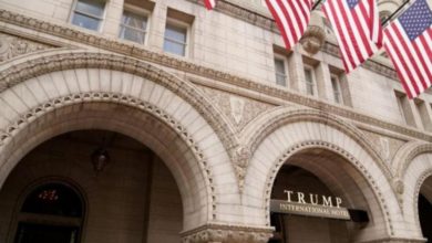 Photo of Trump shet hotelin në Uashington
