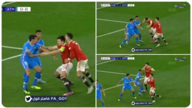 Photo of Bëhet viral momenti kur Ronaldo dhe Maguire goditën kokë më kokë me njëri-tjetrin gjatë një goditje këndi të Manchester United