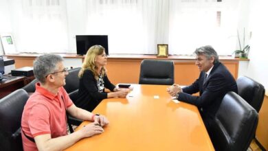 Photo of Sela takon ambasadoren e Zvicrës, Veronik Ulman Marti