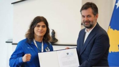 Photo of Donjeta Sadiku shpërblehet me 14 mijë euro