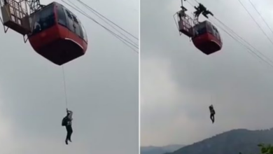 Photo of Teleferiku ngec në lartësi, turistët përjetojnë tmerr në ajër, zbresin me litar (VIDEO)