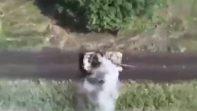 Photo of Momenti kur sistemi raketor rus Uragan hidhet në erë nga ushtria ukrainase