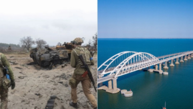 Photo of Moska e ndërtoi për të lidhur Krimenë me Rusinë, Ukraina paralajmëron të shkatërrojë urën e Kerch-it