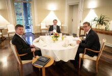 Photo of Nis takimi Kurti-Vuçiq, Borelli publikon fotografi me dy liderët
