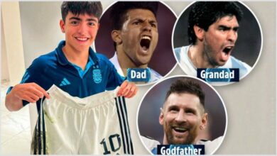 Photo of Babai i tij është Aguero, kumbara Messi dhe gjyshi Maradona – Benjamin morri një dhuratë pas kualifikimit të Argjentinës në finale