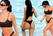 Photo of Nuk është gjithçka Photoshop – Kylie Jenner mahniti me trupin e tonifikuar në plazh