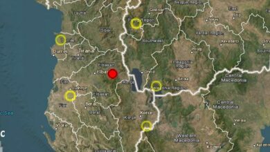 Photo of Tërmeti trondit Shqipërinë, epiqendra dhe magnituda