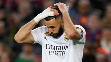 Photo of Benzema bëhet lojtari i dytë në histori të Realit që shënon hat-trick në Camp Nou