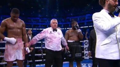Photo of Momenti kur Joshua shpallet fitues i meçit kundër Franklin
