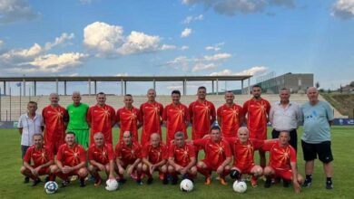 Photo of Veteranët e Maqedonisë zhvilluan ndeshje miqësore me Kosovën për nder të Fadil Vokrrit
