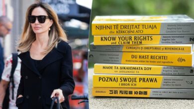 Photo of Jolie shkruan shqip në postimin për librin e saj duke përmendur Kosovën dhe Shqipërinë