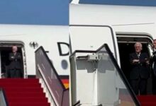 Photo of Katari lë në pritje presidentin gjerman në aeroport (VIDEO)