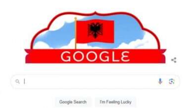 Photo of Google vishet kuq e zi, uron shqiptarët për 111-vjetorin e Pavarësisë – Shqip