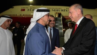 Photo of Presidenti Erdoğan mbërrin në Emiratet e Bashkuara Arabe për samitin e OKB-së për klimën