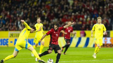 Photo of Suedi 1-0 Shqipëri, notat e lojtarëve: Shkëlqejnë Strakosha, Gjimshiti dhe Mitaj