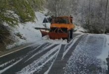 Photo of Borë në prill, në Dardhë të Korçës u desh ndërhyrja e borë pastrueseve