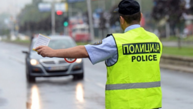 Photo of Në Shkup sanksionohen 153 shoferë, 13 pa patent shoferi