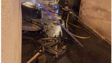 Photo of “Janë siguruar video pamje”, Prokuroria thotë se ka kontrolluar ambientet ku u djeg vetura e drejtorit të burgut të Idrizovës