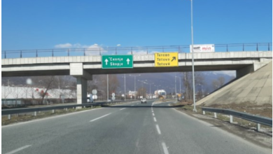 Photo of Mbyllet autostrada Tetovë – Shkup, për shkak të një aksidenti