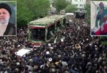 Photo of Iranianët dalin në rrugë për t’i dhënë lamtumirën e fundit presidentit Ebrahim Raisi