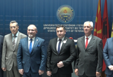 Photo of 30 vjet UT/ Rektori Zejneli takon ish-rektorët e UT-së