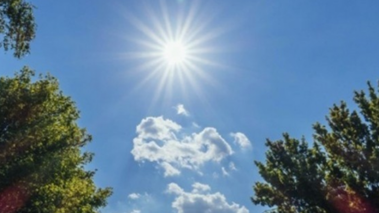 Mot me diell dhe i ngrohtë në Maqedoninë e Veriut  me temperaturë deri 25 gradë Celsius