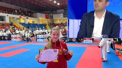 Photo of Faton Ahmeti: Fitorja e Erjona Emini në Kampionatin Ballkanik të Karatesë na gëzoi, inkurajojmë në të na gëzojnë edhe me medalje tjera