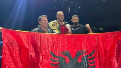 Photo of Boksieri shqiptar i pandalshëm, nokauton kolumbianin në Neuchatel të Zvicrës