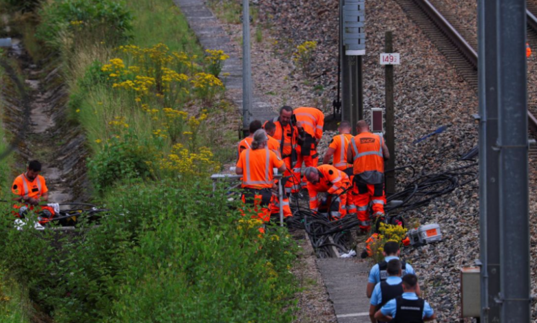 Sabotohet rrjeti i shpejtë hekurudhor në Francë   Pak para hapjes së Lojërave Olimpike digjen dhe vandalizohen tre linja