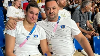 Photo of Driton Kuka me shkrim emocionues për Lorianën pas eliminimit nga Lojërat Olimpike