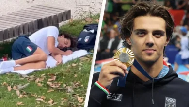 Photo of Fituesi i medaljes së artë u gjet duke fjetur në park pasi u ankua për kushtet “e këqija” të Fshatit Olimpik