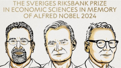 Photo of Nobeli në ekonomi/ E marrin 3 ekonomistë amerikanë, sundimi i ligjit dhe rritja ekonomike