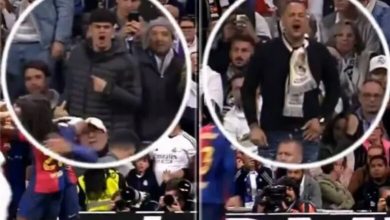 Photo of Dalin pamje të reja tifozëve të Real Madridit duke kënduar kore raciste ndaj Yamal