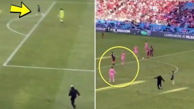 Photo of Truproja e Messit shndërrohet në Usain Bolt me vrapimin e tij marramendës për ta mbrojtur argjentinasin