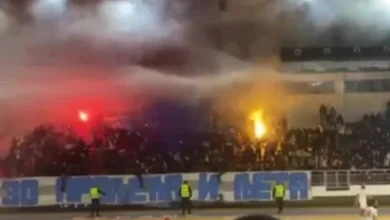 Photo of Thirrje “Kosova është Serbi” në derbin skandaloz të hendbollit në Mal të Zi