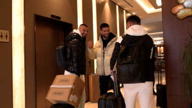 Photo of Futbollistët arrijnë në Shkup, fillojnë përgatitjet për ndeshjet e fundit të Ligës së Kombeve