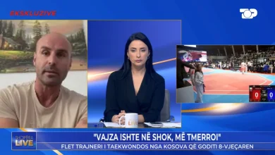Photo of Goditi me shuplakë vajzën e tij pas humbjes, rrëfehet në “Shqipëria Live” babai: Doja ta kthjelloja, bashkëshortja ishte pas meje