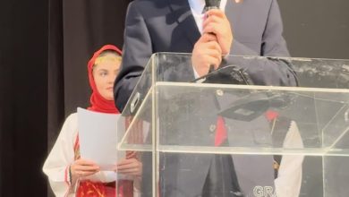 Photo of Ahmeti merr pjesë në manifestimin e 112 vjetorit të pavarsisë së Shqipërisë në Velika Goricë të Kroacisë