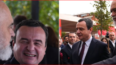 Photo of Shkrihen akujt, Albin Kurti vesh më vesh me Ramën