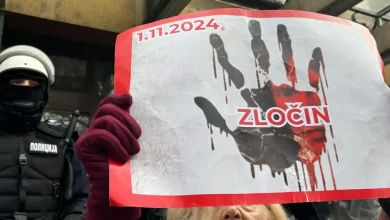 Photo of Serbi: Arrestime pas protestave për tragjedinë në Novi Sad