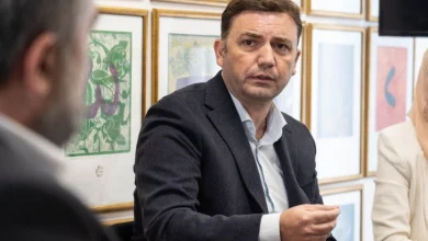 Photo of Osmani: Para 1 viti bota ishte këtu, sot shohim flamuj të djegur