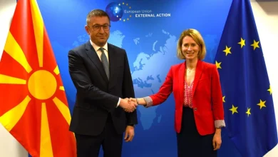 Photo of Mickoski në takim me Kallas: Maqedonia meriton të ecë përpara drejt eurointegrimeve