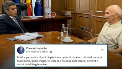 Photo of Hajredini: Nuk mund të jetë gjuhë zyrtare një gjuhë që nuk e dinë 80 për qind e popullsisë