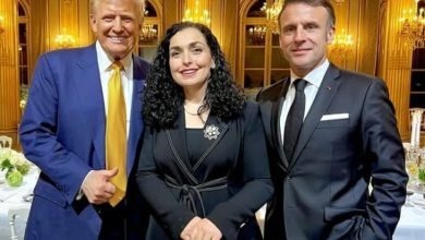 Photo of ‘Aleanca euroatlantike’, Osmani publikon fotografi të re me Trump dhe Macron