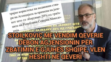 Photo of Stoilkoviç me vendim qeverie dëbon nga ndërtesa agjensionin për zbatimin e gjuhës shqipe, VLEN heshti në qeveri