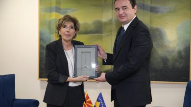Photo of Kurti prit në takim lamtumirës Ambasadoren e Maqedonisë së Veriut në Kosovë