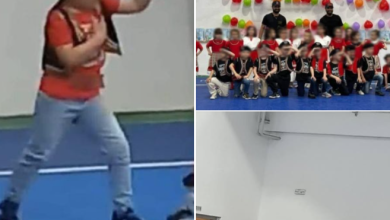 Photo of Janevska i pa nxënësit e Çellopekut me uniforma të UÇK-së por nuk i sheh nxënësit e Aerodromit